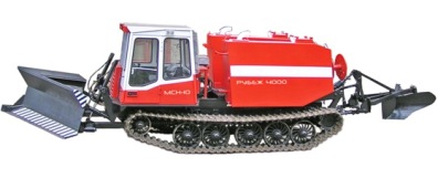 Лесопожарный трактор МСН-10ПМ «Рубеж 4000». Производство.