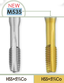 Машинные метчики M для сквозных отверстий по DIN 371 / DIN376 Carmon M535  