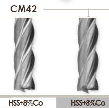 Концевая фреза Carmon серии CM42 по DIN 845B  