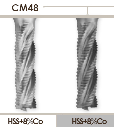Концевая фреза Carmon серии CM48 по DIN 845B  